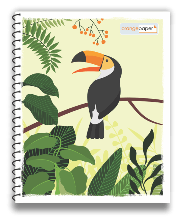 Hard Cover Spiral Notebook