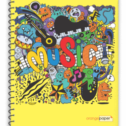 Hard Cover Spiral Notebook