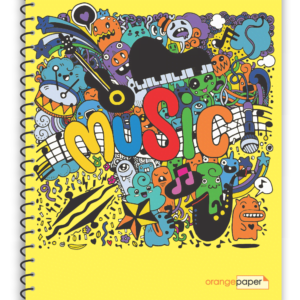 Hard Cover Spiral Notebook