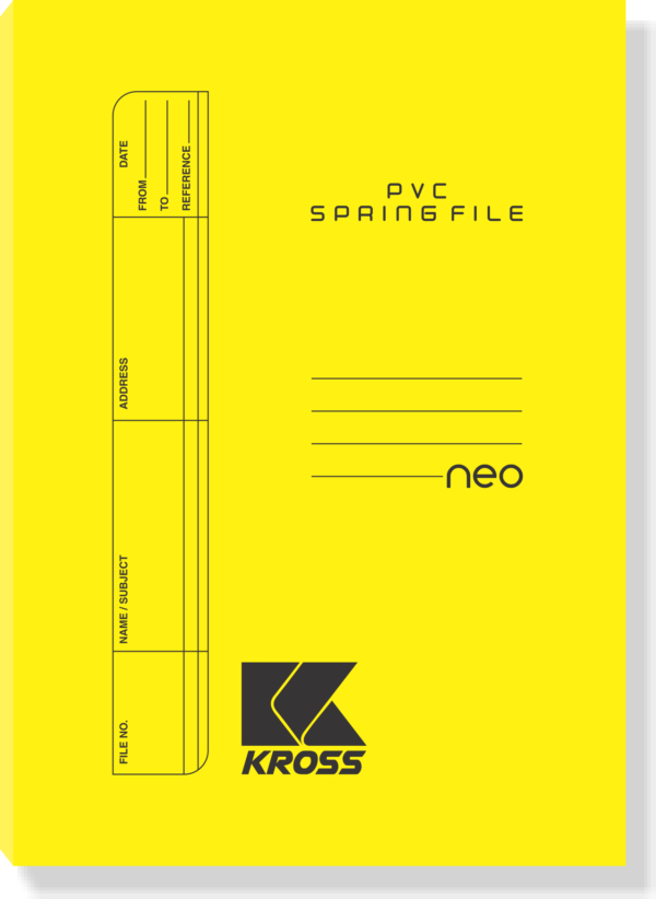 Kross : P V C Spring File - Image 2