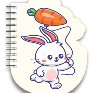 Shape cutting notebook