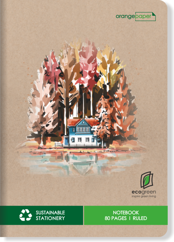 Eco Green Recycled Notebook